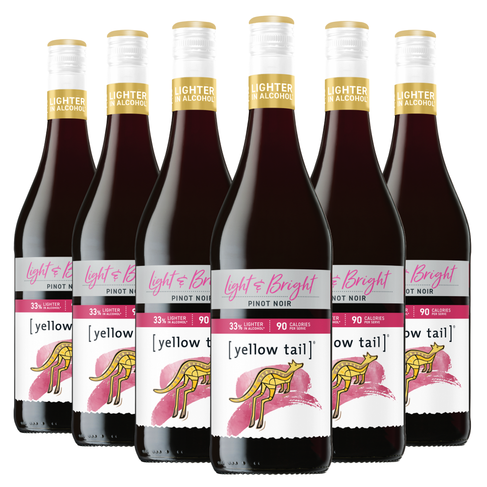 [yellow tail] Light &amp; Bright Pinot Noir