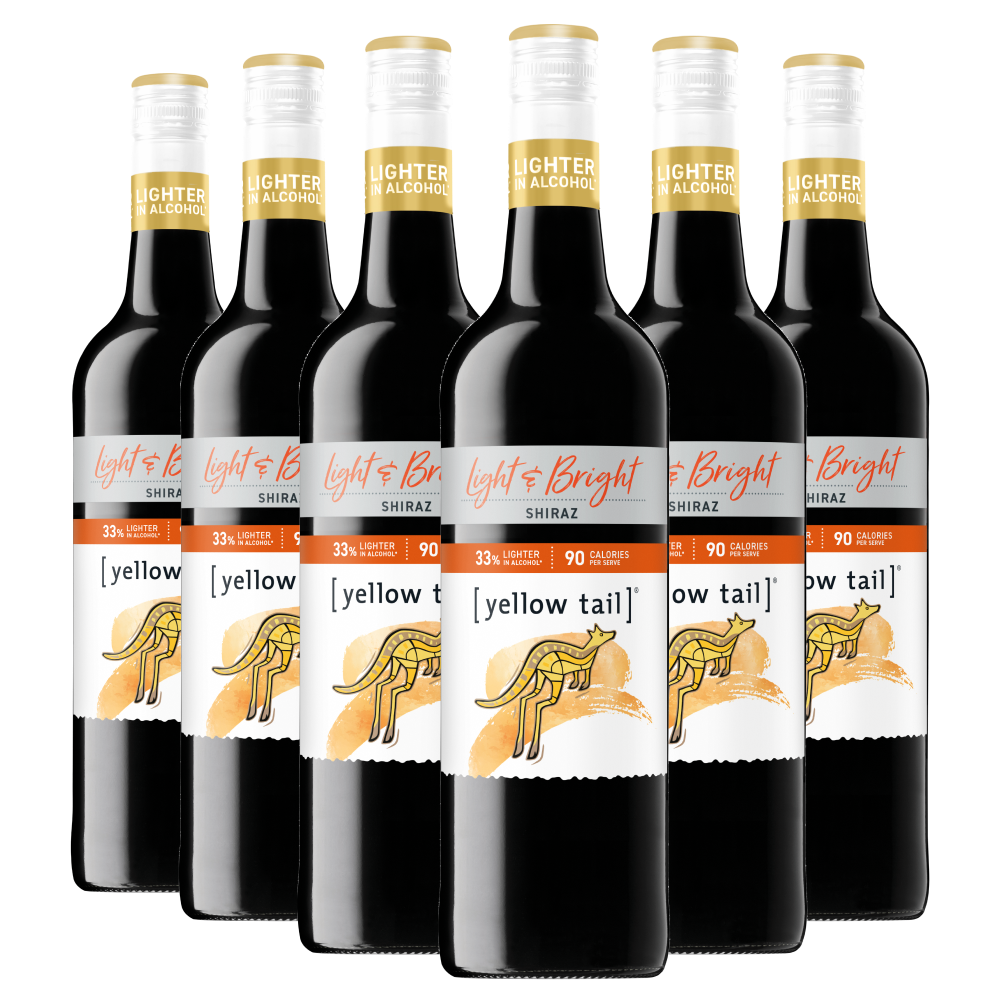 [yellow tail] Light &amp; Bright Shiraz