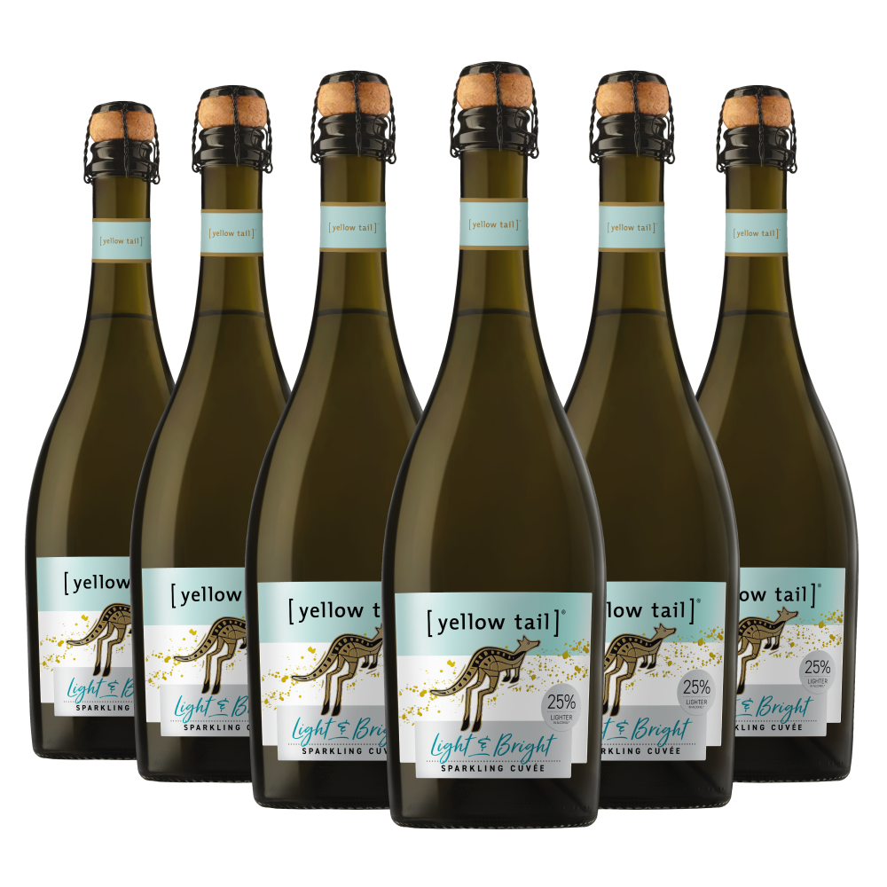 [yellow tail] Light &amp; Bright Sparkling
