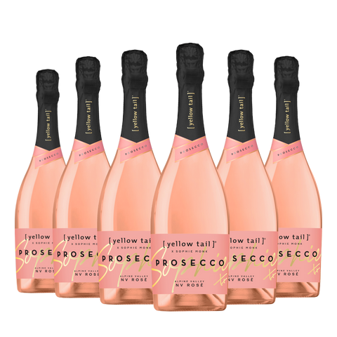 [yellow tail] x Sophie Monk Prosecco Rosé