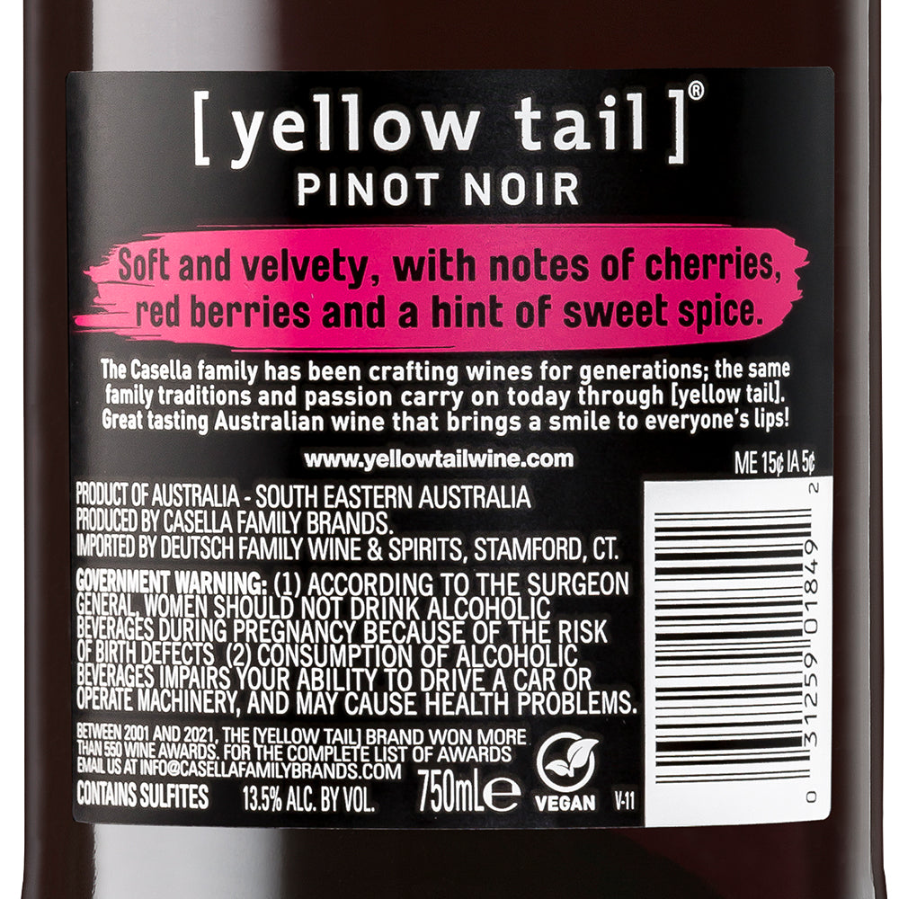 [yellow tail] Pinot Noir
