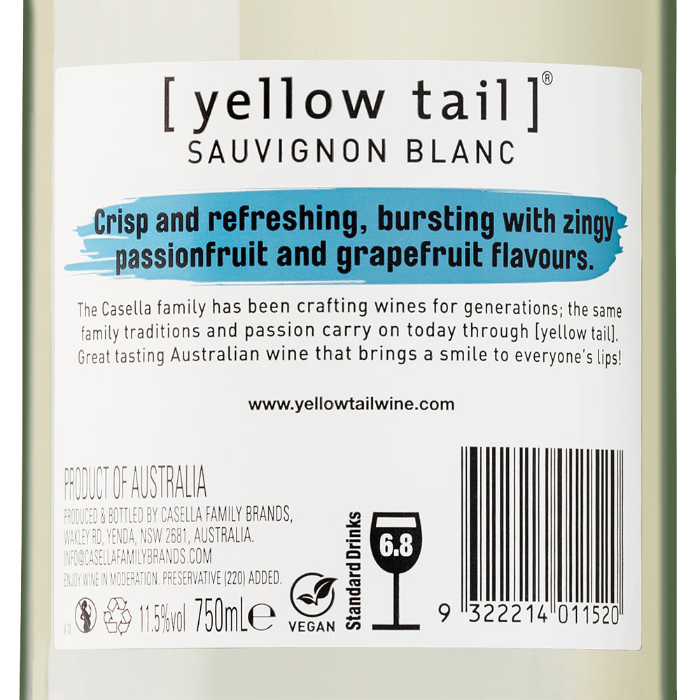 [yellow tail] Sauvignon Blanc